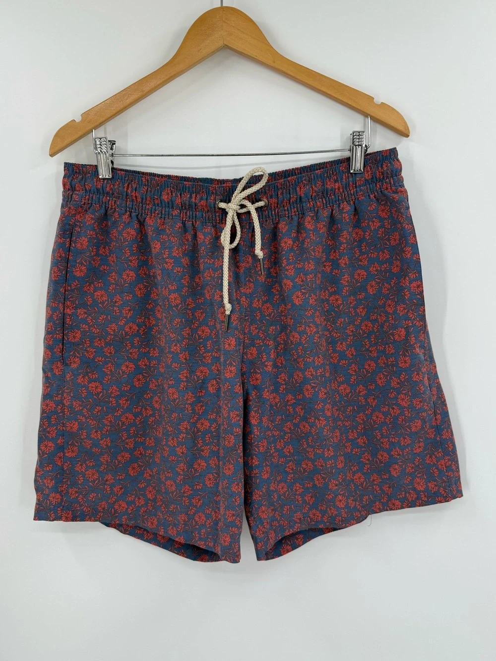Fair Harbor Bayberry Trunks | Red Mini Floral | XL